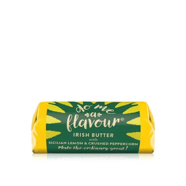 Do Me a Flavour Lemon and Pink Peppercorn Irish Butter 120g
