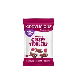 Kiddylicious Strawberry Crispy Tiddlers 12+ Months 12g