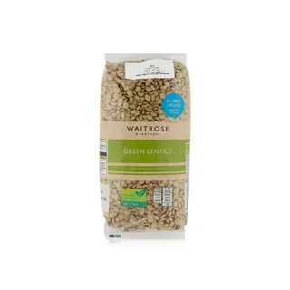 Waitrose Green Lentils 500g