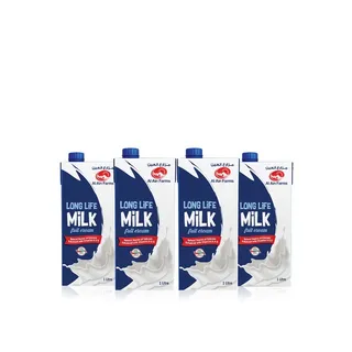 Al Ain Farms Uht Milk Full Cream 4 x 1 litre