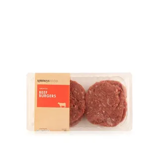Spinneysfood Beef Burgers 4s 440g