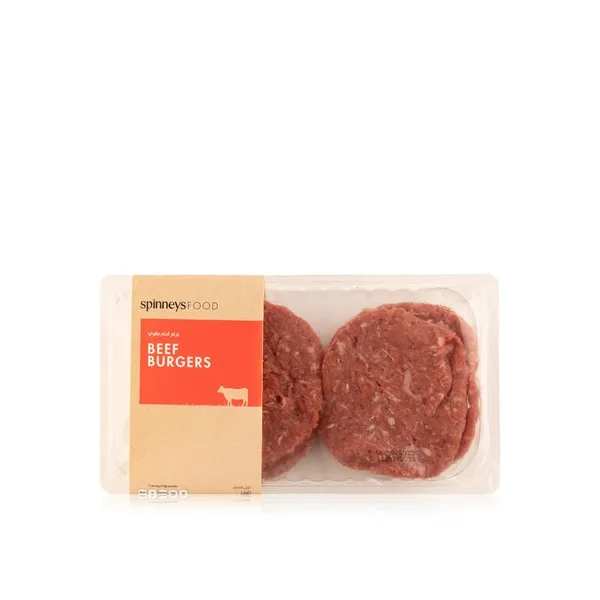 Spinneysfood Beef Burgers 4s 440g