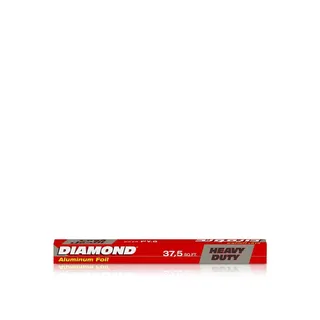 Diamond Silver Aluminium Foil 37.5sqft