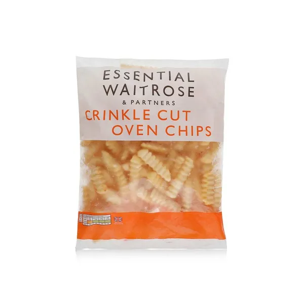 Waitrose Essential Frozen Crinkle Cut Oven Chips 900G