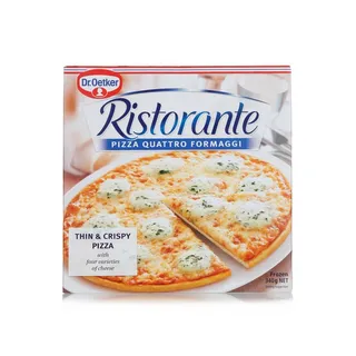 Dr Oetker Frozen Quattro Formaggi Pizza 340G