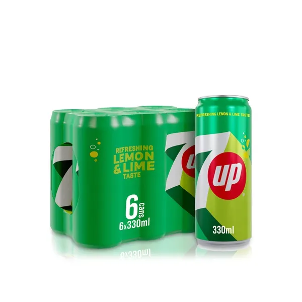 7UP Cans 330ml x 6