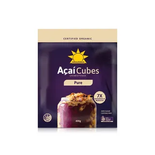 Amazonia Acai Cubes Unsweetened Pure 400g