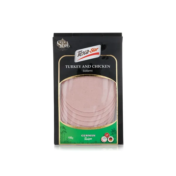 Texa Star Sliced Turkey & Chicken Salami 150g