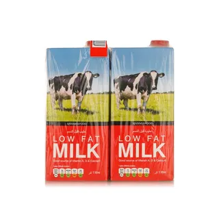 Spinneysfood Low Fat Milk 4 x 1 litre