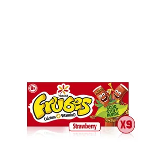 Frubes Strawberry Yoghurts 9 x 37g
