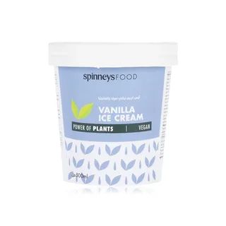 Spinneysfood Vegan Vanilla Ice Cream 500ml