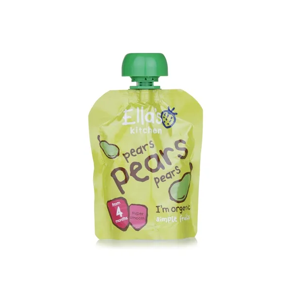 Ella's Kitchen Organic Pear Puree 4+ Months 70g