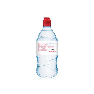 Evian Natural Mineral Water with Sports Cap 750ml