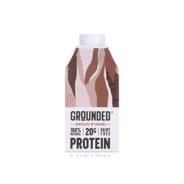 Grounded Milk Chocolate Dairy Free Protein Milkshake 490ml