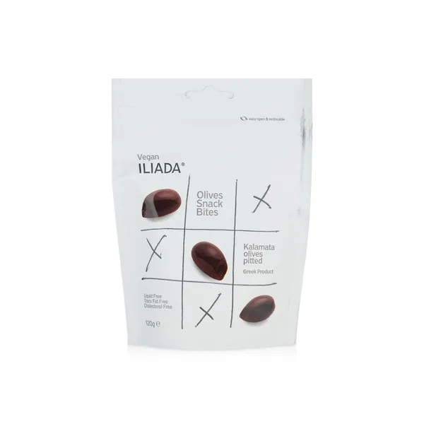 Iliada Olives Snack bites Kalamata Pitted 120g