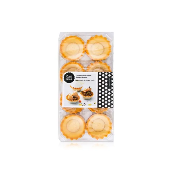 Confiletas Sweet Butter Mini Tartlets 45mm x 16 112g