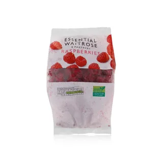 Waitrose Frozen Essential Raspberries 350G