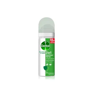Dettol 2 in 1 Sanitizer Spray with Aloe Vera Extracts 50ml