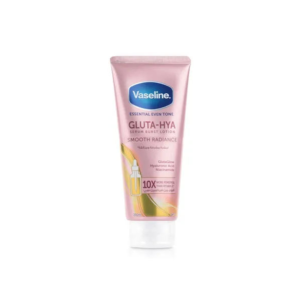 Vaseline Essential Even Tone Smooth Radiance Gluta Hya Serum Burst Lotion