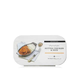 Spinneysfood Butter Chicken and Rice Ready Meal