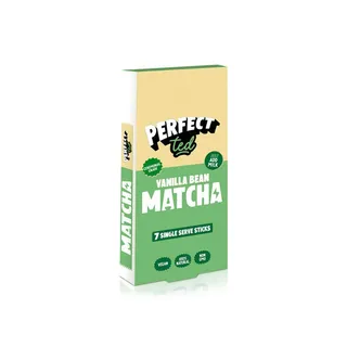 PerfectTed Vanilla Matcha Powder Sachets 5g x7
