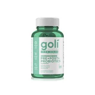 Goli Pre + Post + Probiotics Zero Sugar Gummies 180g
