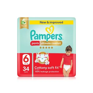 Pampers Ultimate Comfort Pants Size 6 x 34