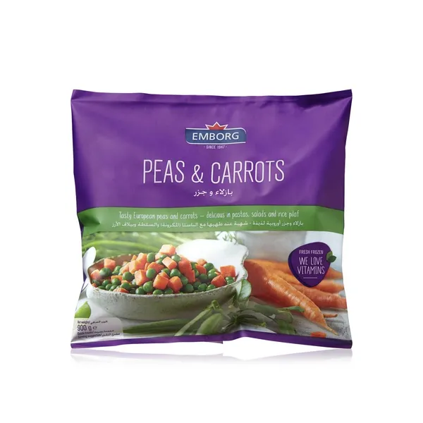 Emborg Frozen Peas And Carrots 900G