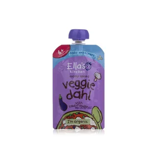 Ella's Kitchen Organic Veggie Dahl with Cauliflower 100g