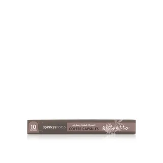 Spinneysfood Ristretto Coffee Capsules 10s 54g