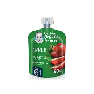 Gerber Organic Apple Puree 6+ Months 90g