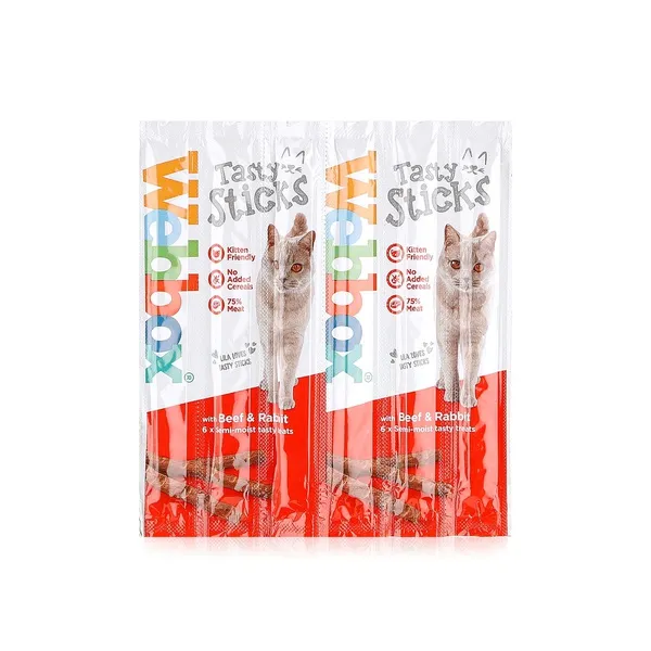 Webbox Beef and Rabbit Sticks x 6