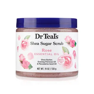 Dr Teal's Shea Sugar Body Scrub Rose 538g