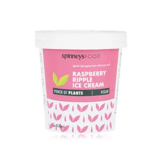Spinneysfood Vegan Raspberry Ripple Ice Cream 500ml