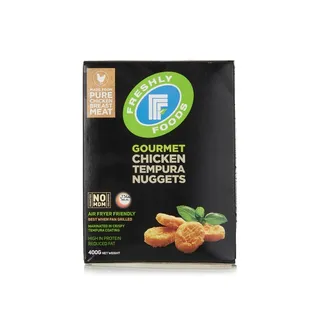 Freshly Foods Frozen Chicken Tempura Nuggets 400G