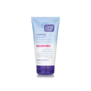 Clean & Clear Exfoliating Daily Wash, oil-free, smooth skin