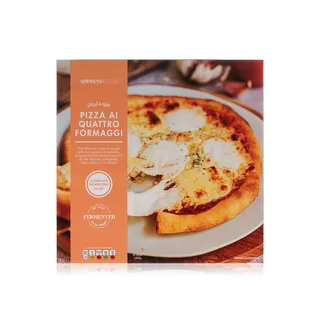 Spinneysfood Frozen Neapolitan Crust 4 Cheese Pizza 500G