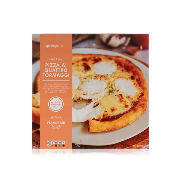 Spinneysfood Frozen Neapolitan Crust 4 Cheese Pizza 500G