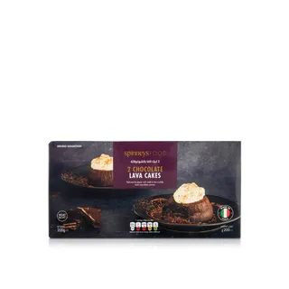 Spinneysfood Frozen 2 Chocolate Lava Cakes 200g