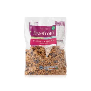 Waitrose Freefrom Chocolate Hazelnut Granola 350g