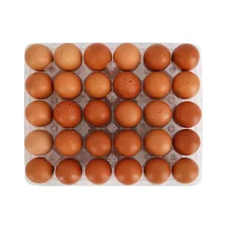 بيض بني طازج 6 حبات