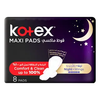 Kotex Maxi Night Time 8 Pc
