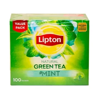 Lipton Green Mint Tea Bag 100S