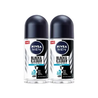 -12%Best SellerNivea Deo Roll On Male Black&White 2 x 50 mL