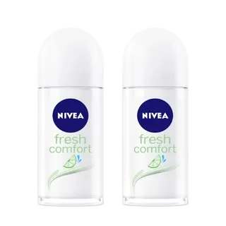 Nivea Fresh Comfort Deo Roll On 2 x 50 mL