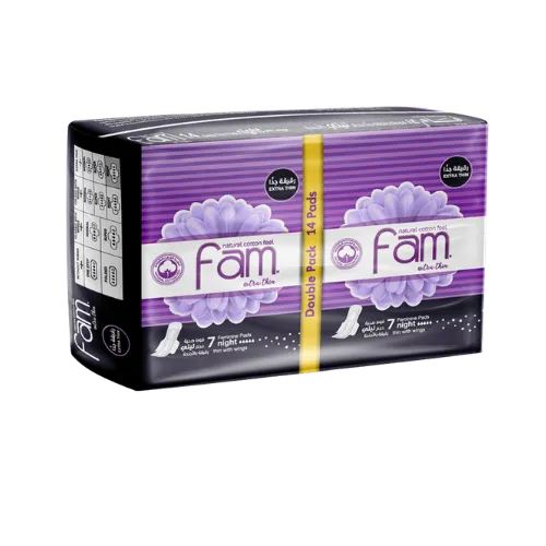FAM Night Wings Thin 14 Pads