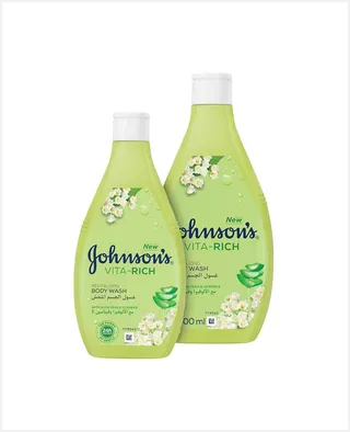 Johnson's Vita Rich Body Wash Assorted 400ml+250ml Free