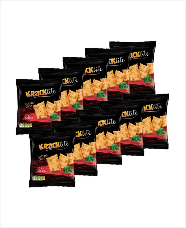 Kracklite Toasted Chips Chili Pepper 10x26gm Promo