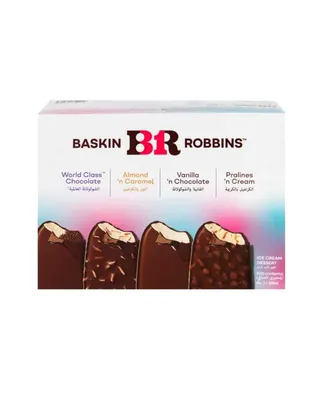Baskin Robbins Multipack Ice Cream Sticks 4x65ml