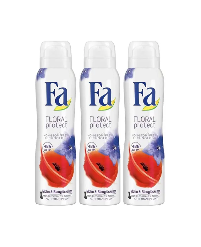 Fa Deo Spray Floral Protect Orchid & Viola 150ml 2+1free